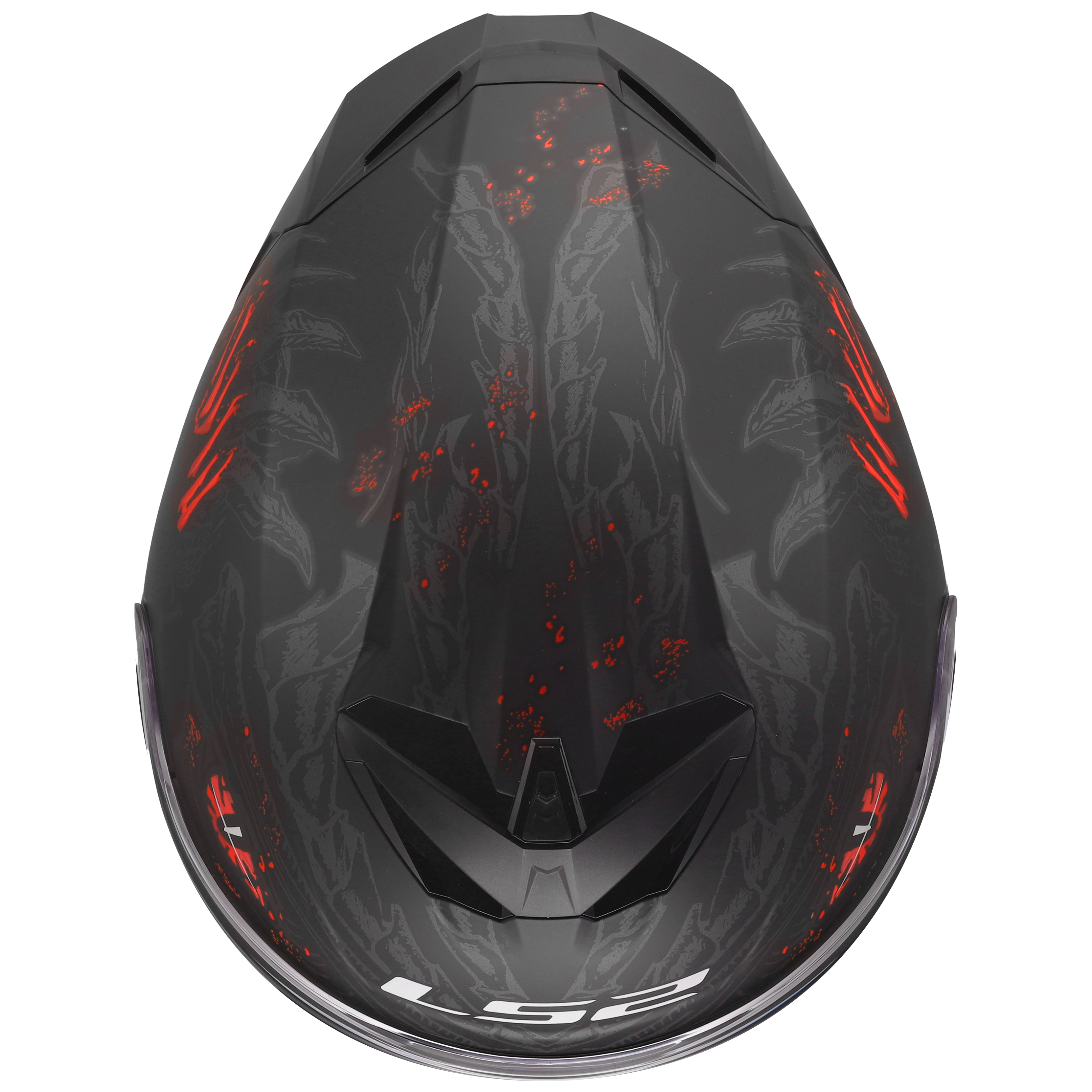 LS2 FF820 RAPID III KAIJU II BLACK RED WHITE     (10)